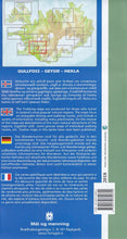 Gullfoss - Geysir - Hekla - Iceland Trekking & Driving Map 2 - 1:00 000 & 1:50 000 - 9789979330332 - back cover
