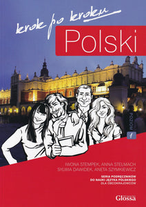 Polski Krok po Kroku 1 - Student Textbook + MP3 audio download + e-coursebook - 9788393073108 - front cover
