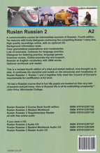 Ruslan Russian 2:  Course book with free MP3 audio download - 9781912397150 - back cover