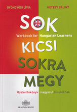 Sok kicsi sokra megy - Workbook for Hungarian Learners - English language edition - 9789630599597 - front cover