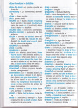 School English-Portuguese & Portuguese-English Dictionary 9789720016416 - sample page 1