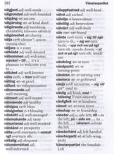 NE:s Pocket English-Swedish & Swedish-English Dictionary - 9789188423184 - sample page 2