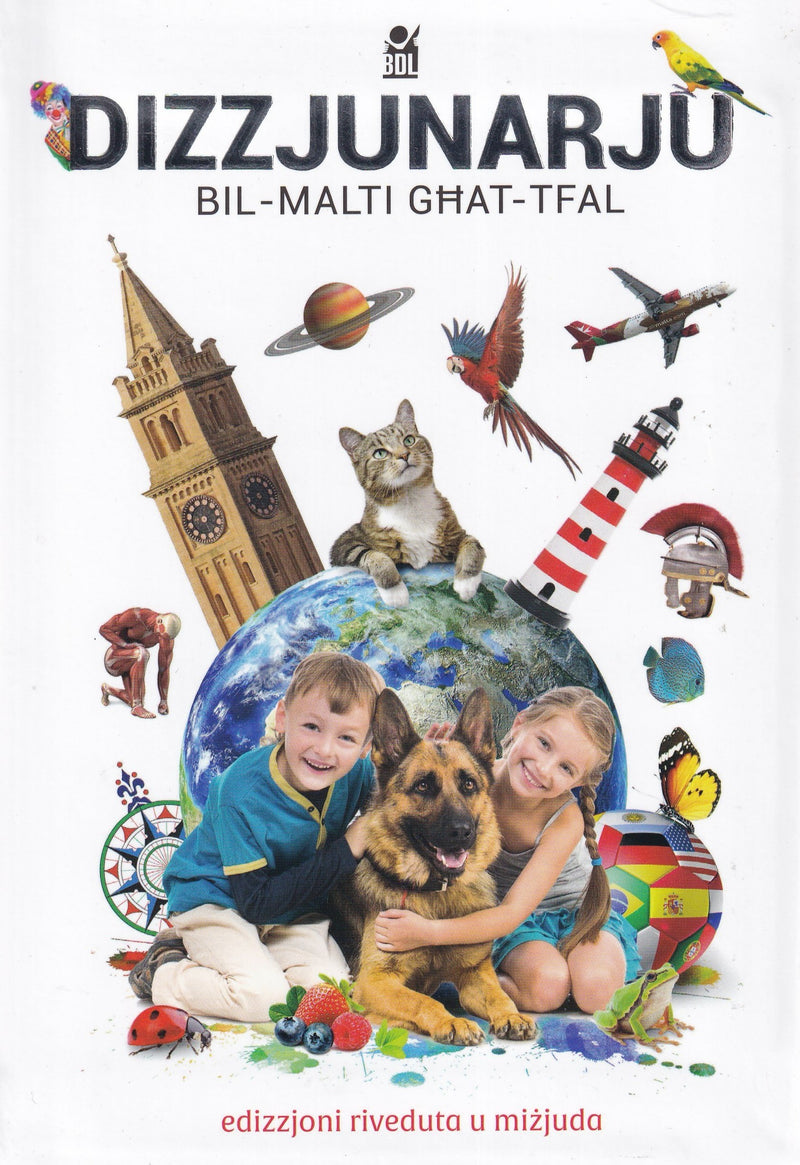 Maltese Dictionary for Children and schools: Maltese-English - 9789995767099 - front cover