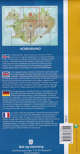 Nordurland North Iceland Map 1: 200 000: Regional map 4 - Back cover - 9789979333791