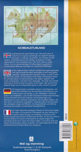 Nordausturland Northeast Iceland Map 1: 200 000: Regional map 5 - Back cover - 9789979333807