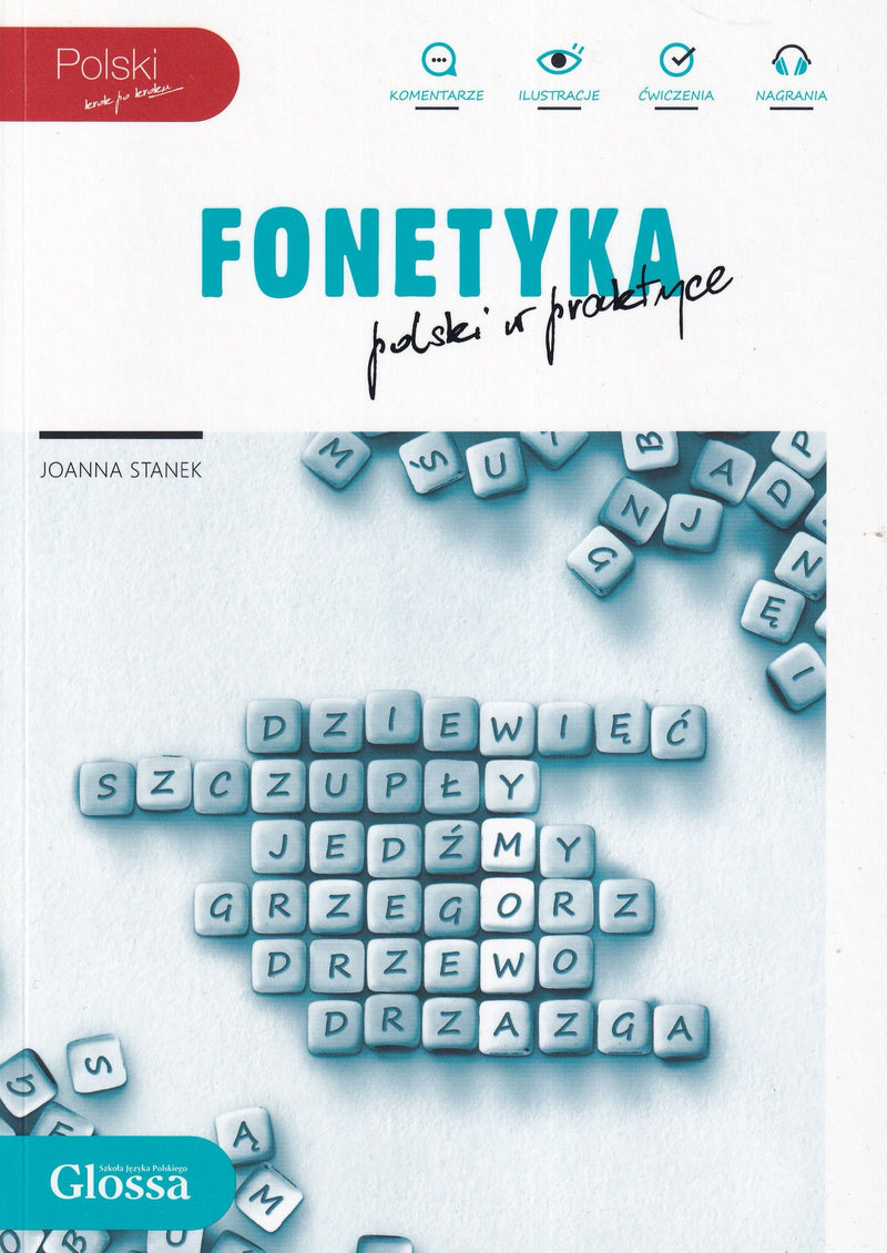 FONETYKA : polski w praktyce  - Polish Pronunciation Course  - 9788395346033 - front cover