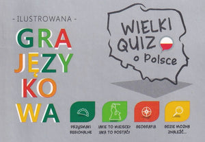 Wielki quiz o Polsce - ILLUSTRATED FLASHCARDS - 9788395346019 - front cover