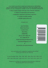 Lime in building - a practical guide (book) - Jane Schofield - 9780952434122 - back cover