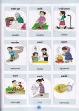 English-Polish - My First Action Words Picture Dictionary - 9789383526963 - sample page 2