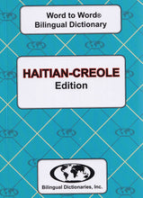 Exam Suitable : English-Haitian-Creole & Haitian-Creole-English Word-to-Word Dictionary - 9780933146235 - front cover
