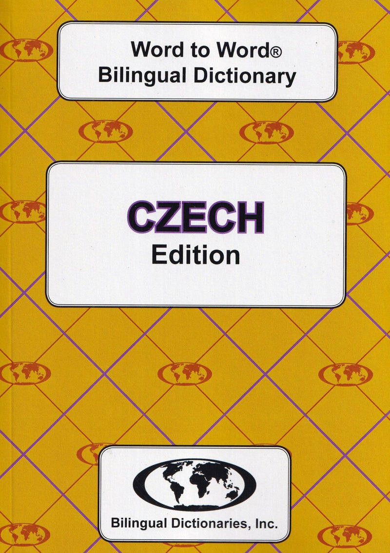 Exam Suitable : English-Czech & Czech-English Word-to-Word Dictionary - 9780933146624 - front cover