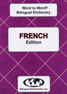 Exam Suitable : English-French & French-English Word-to-Word Dictionary - 9780933146365 - front cover