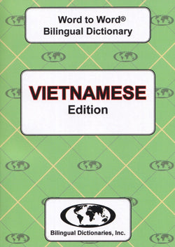 Exam Suitable : English-Vietnamese & Vietnamese-English Word-to-Word Dictionary - 9780933146969 - front cover