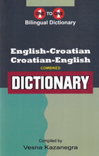 Exam Suitable : English-Croatian & Croatian-English One-to-One Dictionary - 9781908357939 - front cover