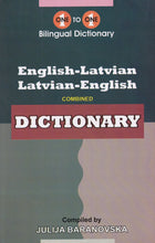 Exam Suitable : English-Latvian & Latvian-English One-to-One Dictionary - 9781908357489 - front cover