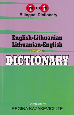 Exam Suitable : English-Lithuanian & Lithuanian-English One-to-One Dictionary - 9781908357519 - front cover