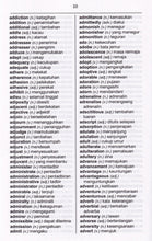 English-Malay & Malay-English One-to-One Dictionary (exam-suitable) - 9781912826117 - sample page 1