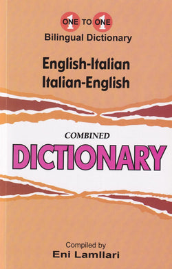 Exam Suitable : English-Italian & Italian-English One-to-One Dictionary - 9781908357465 - front cover