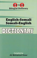 Exam Suitable : English-Somali & Somali-English One-to-One Dictionary - 9781912826100 - front cover