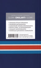 Finnish-English & English-Finnish Bilingual Dictionary - 9789512076185 - back cover