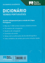 Dicionario de Verbos Portugueses - 9789720051028 - back cover