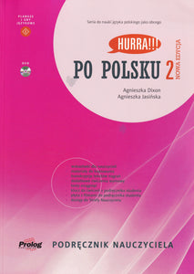 Hurra! Po Polsku 2 teacher's handbook - Podrecznik Nauczyciela - 9788360229569 - front cover