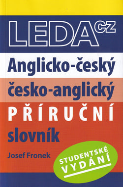 Large English-Czech & Czech-English Bilingual Dictionary - 9788073353322 - front cover