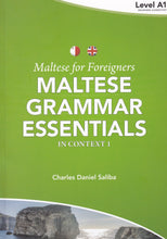 Maltese for Foreigners Course - Learn Maltese Grammar - Essentials 1 - 9789995782603 - front cover