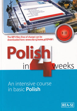 Polish in 4 Weeks course. Book & audio download - 9788379935833 - front cover