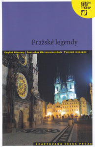 Prazske Legendy / Prague Legends. Czech Reader + audio download - 9788087481516 - front cover