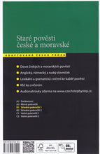 Stare povesti ceske a moravske / Old Czech and Moravian Legends. B1 Czech Reader + audio download - 9788087481592 - back cover