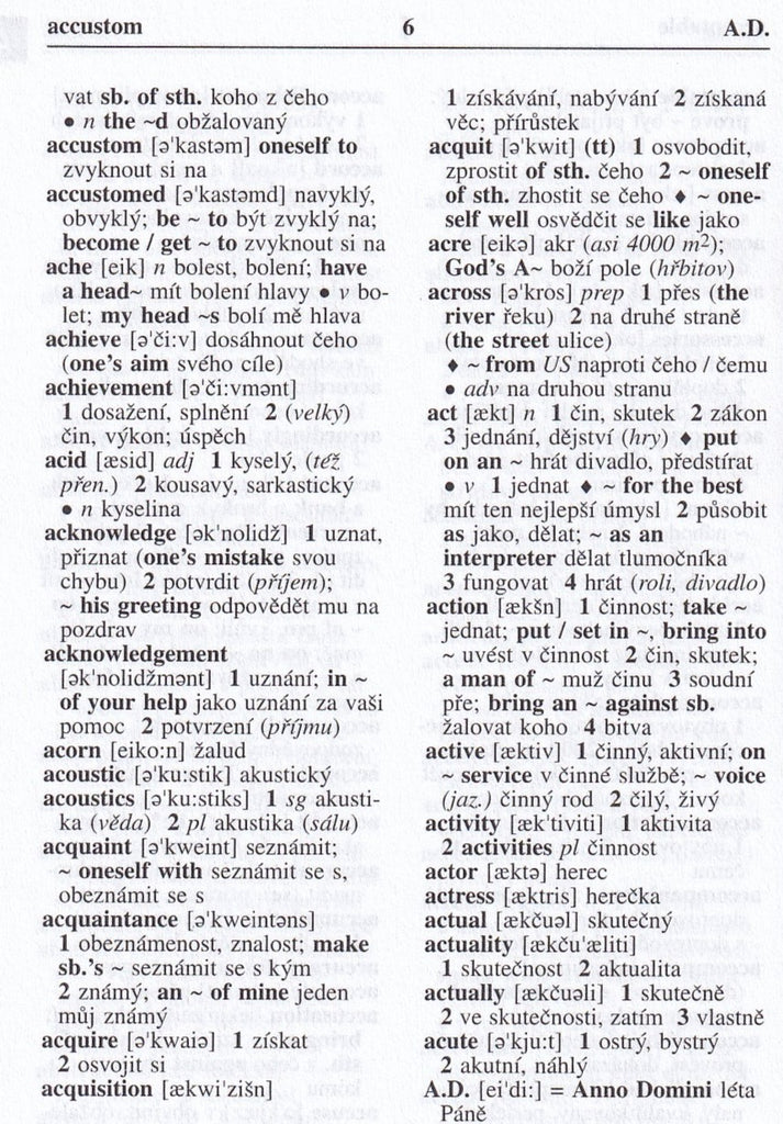Pocket Student English-Czech & Czech-English Dictionary 9788073350604 ...