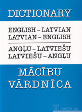 English-Latvian & Latvian-English Dictionary - 9789984179629 - front cover