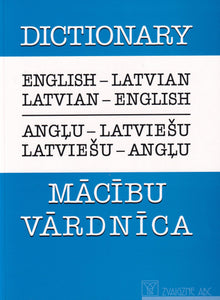 English-Latvian & Latvian-English Dictionary - 9789984179629 - front cover