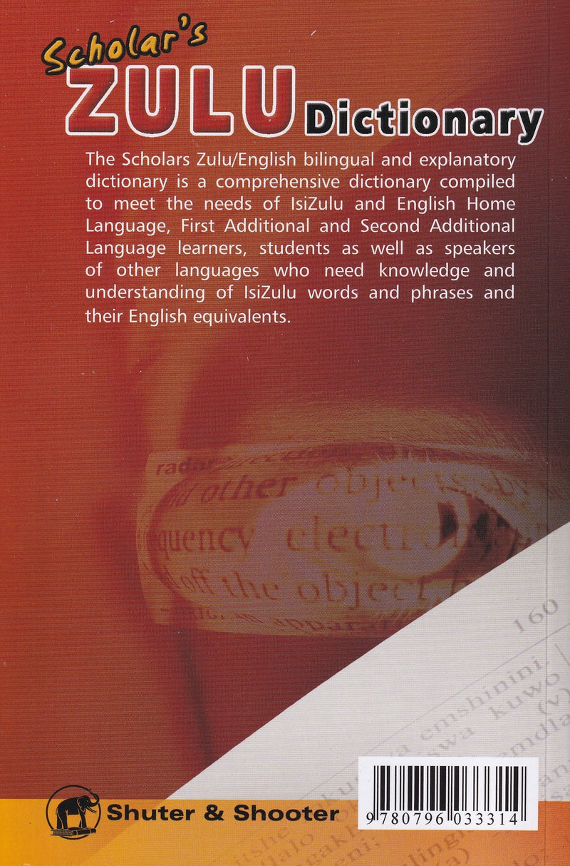 Scholar s Zulu Dictionary English Zulu Zulu English 9780796033314 scholar-s-zulu-dictionary-english-zulu-zulu-english-9780796033314