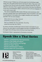 Speak like a Thai 5 Northeastern Dialect (Isaan). Pack (booklet + free audio CD) - 9781887521772 - back cover