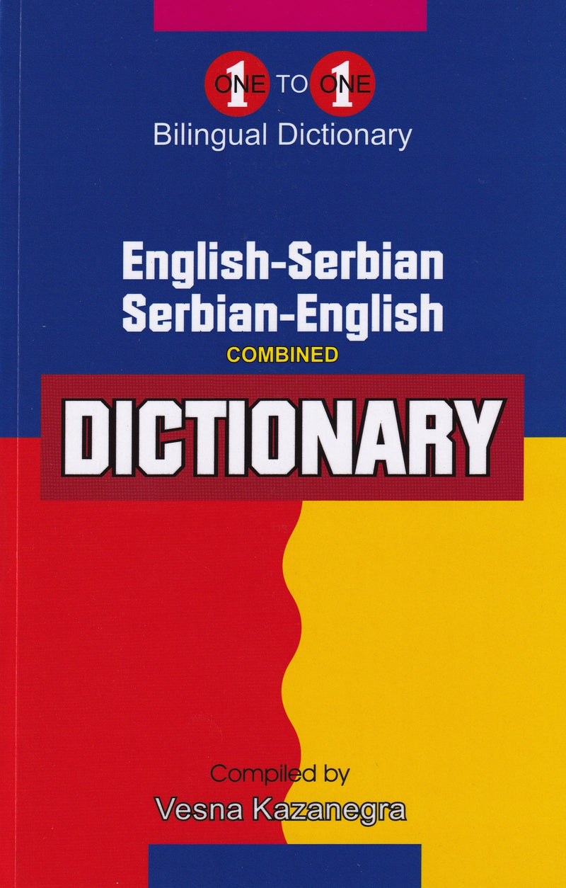 Exam Suitable : English-Serbian & Serbian-English One-to-One Dictionary - 9781912826414 - front cover