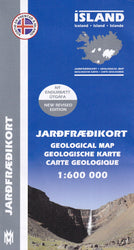 Iceland Geological Map 1: 600 000
