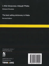 Kelmet Il-Malti: Maltese-English & English-Maltese Dictionary - 9789995704902 - back cover