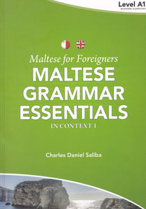 Maltese for Foreigners 1 - Maltese Grammar Essentials. A1 - 9789995782603 - front cover