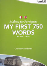 Maltese for Foreigners: My First 750 Words in Maltese. A1 - 9789995782610 - front cover