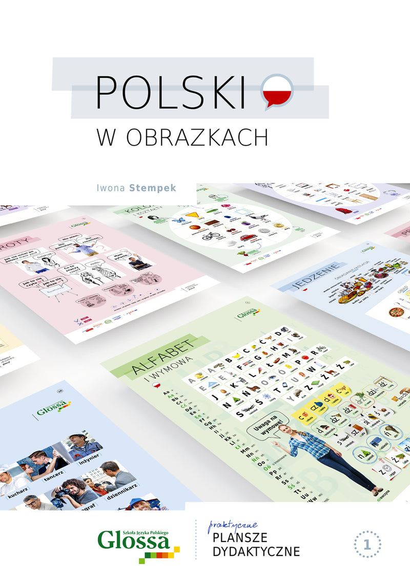 Polski w obrazkach 1 - Polish in Pictures 1 - 9788394117887 - front cover