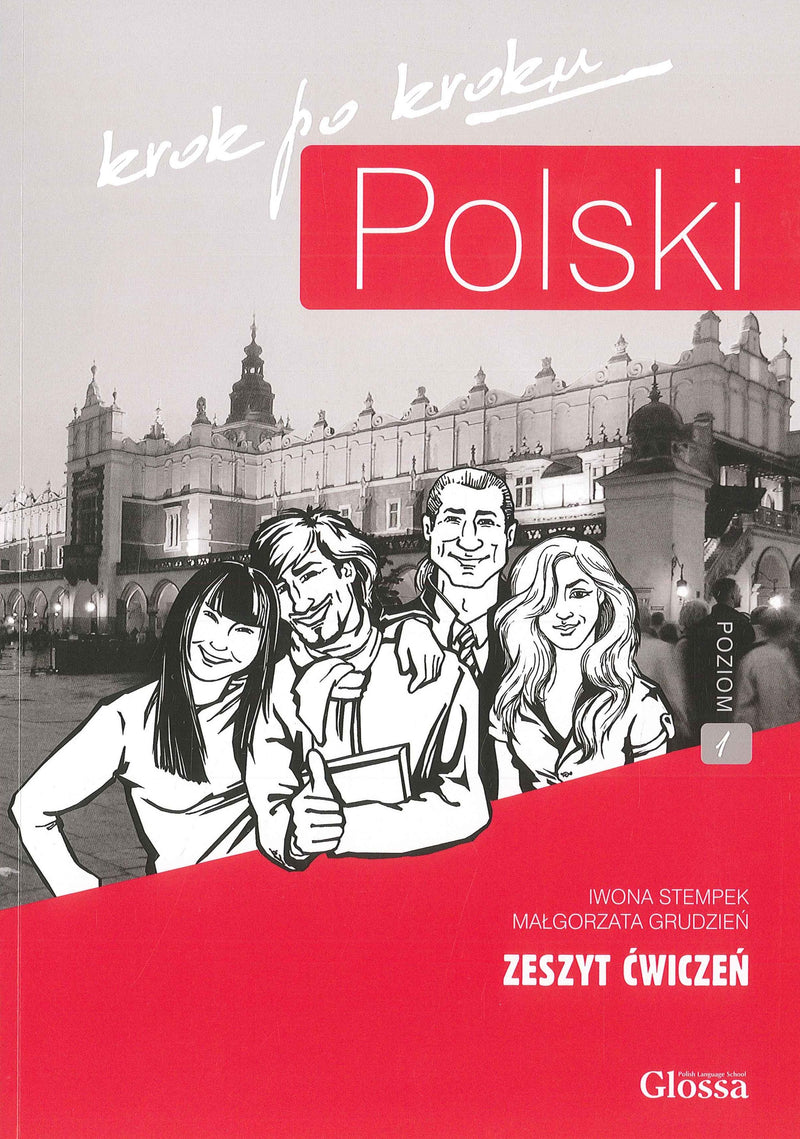 Polski Krok po Kroku 1 - Student Workbook + MP3 audio download + e-coursebook - 9788393073139 - front cover