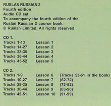 Ruslan Russian 2:  2 audio CDs - 9781912397167 - back cover