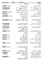 Yarzi English-Pashto-Dari School & Student Dictionary - 9780956144935 - sample page 2