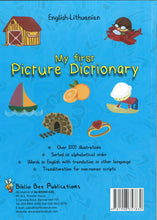 My First Picture Dictionary: English-Lithuanian 9781908357830 - back cover