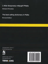 Kelmet Il-Malti: Maltese-English & English-Maltese Dictionary 9789995704902 - back cover