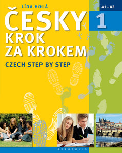 Czech Step by Step 1 (textbook, appendix and audio download) - 9788074701290 - front cover