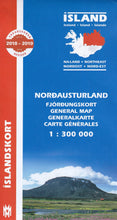 North East Iceland Map 1:300 000 - 9789979338253 - front cover